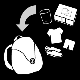 pack gymbag